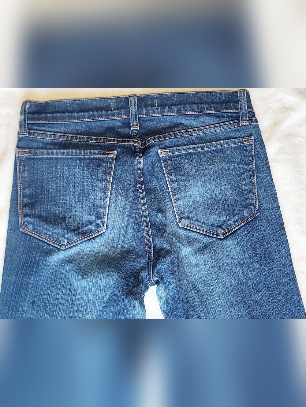 J Brand Jeans The Straight Leg Ink Dark Wash Blue Denim Classic Stretch Sz 27x27 - Picture 9 of 10